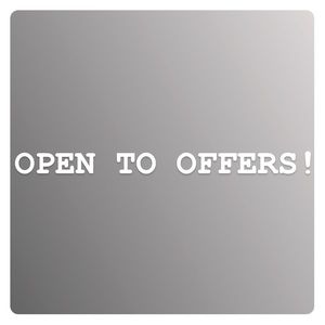 Open to reasonable offers :)